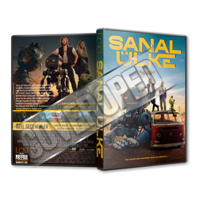 Sanal Ülke - The Electric State - 2025 Türkçe Dvd Cover Tasarımı